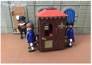 PALANQUÍN MEDIEVAL CASTILLO DIORAMAS CUSTOM PLAYMOBIL FIGURAS NO INCLUIDAS - Imagen 1 de 11