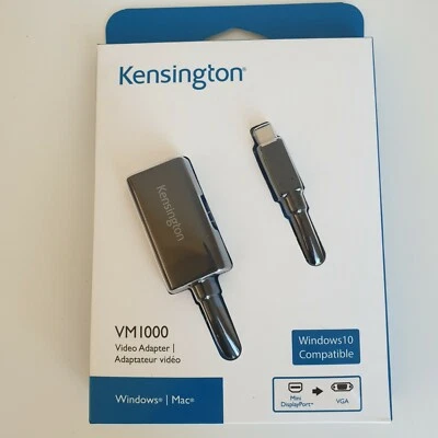 Kensington VM1000 Mini Displayport to VGA Adaptor - Image 1 of 2