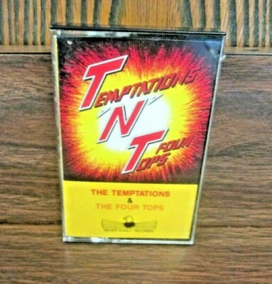 The Temptations N The Four Tops - TNT - CASSETTE on Silver Eagle Records - Image 1 of 4