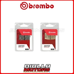 KIT PASTIGLIE FRENO BREMBO SUZUKI VS GL INTRUDER 1400 2002 ANTERIORE + POSTERIOR - Picture 1 of 5