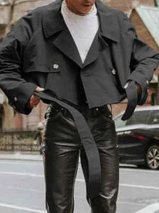 Crop jacket for men, blazer, K-pop - Picture 1 of 8