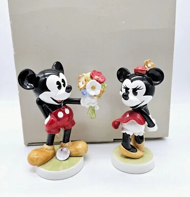 Figuras Hummel Goebel Disney Mickey y Minnie Mouse Edición Limitada Caja Certificado de Autenticidad  Foto 1 de 4