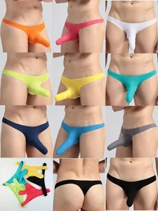 MCT Nature RIO STRING TANGA mit Penishülle Slip Briefs Shorts 10 Farben in S-XL - Picture 1 of 62