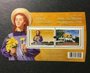 Canada - "BOOKS ~ ANNE OF GREEN GABLES" MNH Odd - Shaped MS 2008 ! - Picture 1 of 3