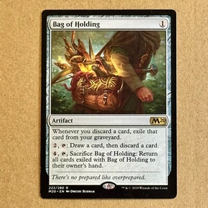MTG ~ Bag of Holding ~ M20 Magic Core Set 2020 ~ #222 ~ Rare Artifact ~ NM - Picture 1 of 7