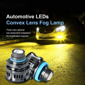 Faros láser LED H11 bombilla azul hielo blanco amarillo proyector luces antiniebla automáticas - Imagen 1 de 18