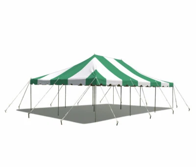Weekender Pole Tent 20x30 Green Canopy Event Wedding Party Backyard Gazebo - Image 1 of 4