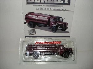 COLLECTION BERLIET - GLM 10 B CITERNE PINARDIER VIGNOBLES CARRIERE 1955 au 1/43° - Imagen 1 de 2