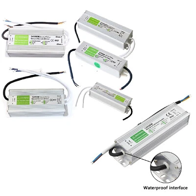 DC 12V LED Trafo Netzteil Wasserdicht Transformator Treiber Schaltnetzteil IP67 - Bild 1 von 4
