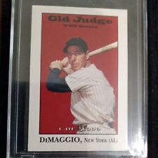 1995 Signature Rookies Baseball Joe DiMaggio Old Judge T-95 Series Card # 1/5000