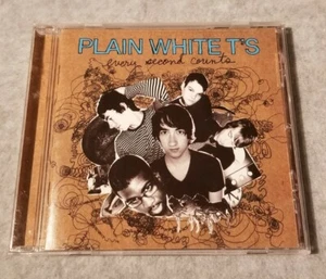 Rare! Every Second Counts by PLAIN WHITE T'S Signed Autographed CD by All! - Picture 1 of 5
