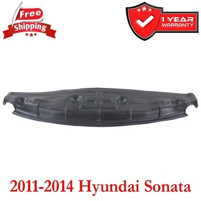 Bumper Splash Shield Under Cover For 2011-2014 Hyundai Sonata Front HY1228171 Foto 1 de 4