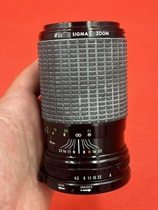 Canon SIGMA ZOOM 80~200MM 1:4.5~5.6 52mm MULTI-COATED CAMERA LENS - Picture 1 of 6