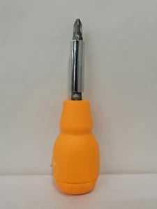 Home Plus AC2014206 4-in-1 Screwdriver with 2-Slotted/Phillips Bit - Photo 1 sur 2