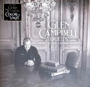 GLEN CAMPBELL - DUETS GHOST ON THE CANVAS SESSIONS - 180-GRAM GOLD VINYL 2-LP - Picture 1 of 2