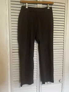 APT. 9 Women’s 4 Pants Dress Pants Gray Straight Stretch TORIE Mid Rise - Picture 1 of 8
