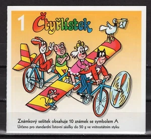 CZECH REPUBLIC - 2010 Ctyrlistek - Fifinka. Self Adhesive BOOKLET - M349 - Picture 1 of 1