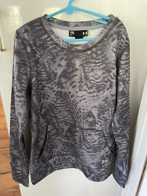  Under Armour Niños Jóvenes Med Camuflaje Sudadera con Capucha Suelta HeatGear Nueva con Etiquetas Foto 1 de 4