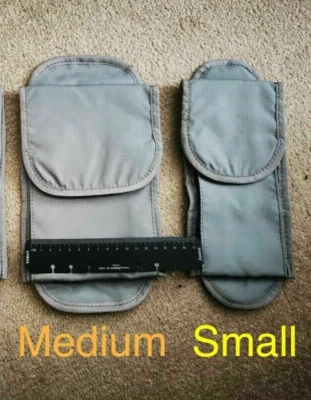 2x Manfrotto camera bag POCKETS expanding bellows side +closing lid =2 sizes - Image 1 of 3