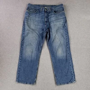 Route 66 Relaxed Straight 36x29 Blue Jeans Super Soft Broken In Denim Work - Picture 1 of 8