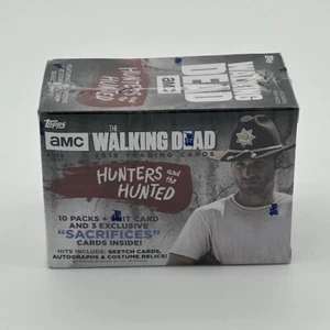 2018 Topps The Walking Dead The Hunters And The Hunted Sealed Blaster Box 1 HIT - Picture 1 of 1