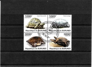 Briefmarken -Burundi -Tiere -Satz - 2011 - Foto 1 di 1