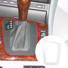 For BMW 3 Series E46 1998-2004 Center Control Gear Trim Frame ABS Silver