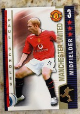 2004-2005 Magic Box Int. Shoot Out PAUL SCHOLES Manchester United NM-Mint