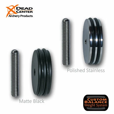 Dead Center Archery Products Stainless 3 oz. Weight 5/16-24 Thread