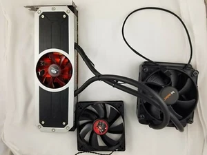 Sapphire Radeon R9 295X2 8GB GDDR5 DVI-D Quad Mini DP PCI-Express Graphics Card - Picture 1 of 8