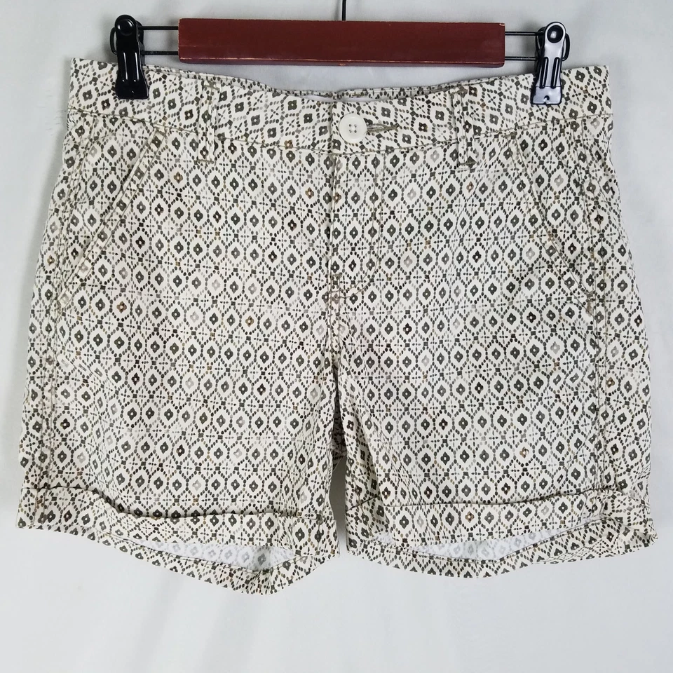 Shorts Sonoma Feminino 4 Multicolorido Cintura Baixa Algemado Bolso Chino Frente Plana - Imagem 1 de 4
