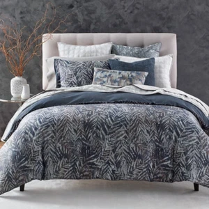 OAKE ACACIA FULL/QUEEN COMFORTER COVER 400 THREAD COUNT 100% PIMA COTTON NIP - Picture 1 of 3