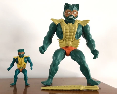 Masters Of The Universe Merman Giant 12" 3D Printed MOTU Jumbo FS Cover