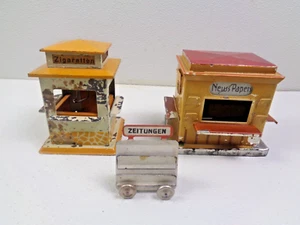 3 Vintage German made Model Train Accessories - Picture 1 of 18
