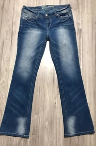 Wallflower Jeans Damen Flared Leg Low Rise Stretch Denim Gr. 13 (31x31,5) - Bild 1 von 11