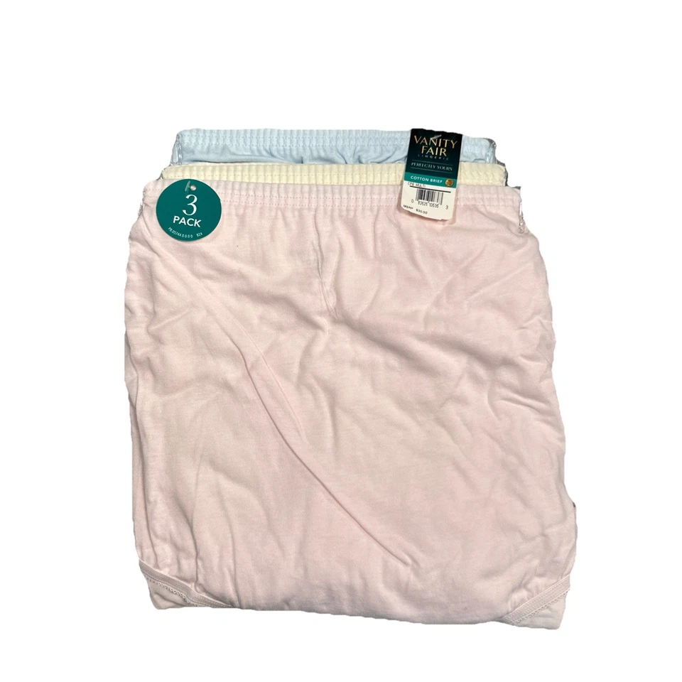 Vanity Fair 3 Pairs Perfectly Yours RAVISSANT Tailored Brief Panty 6/m 15711