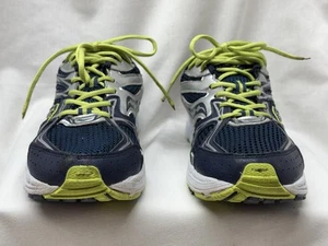 Saucony Cohesion 6 Blue Green Athletic Shoes Boys 4.5 - Picture 1 of 6