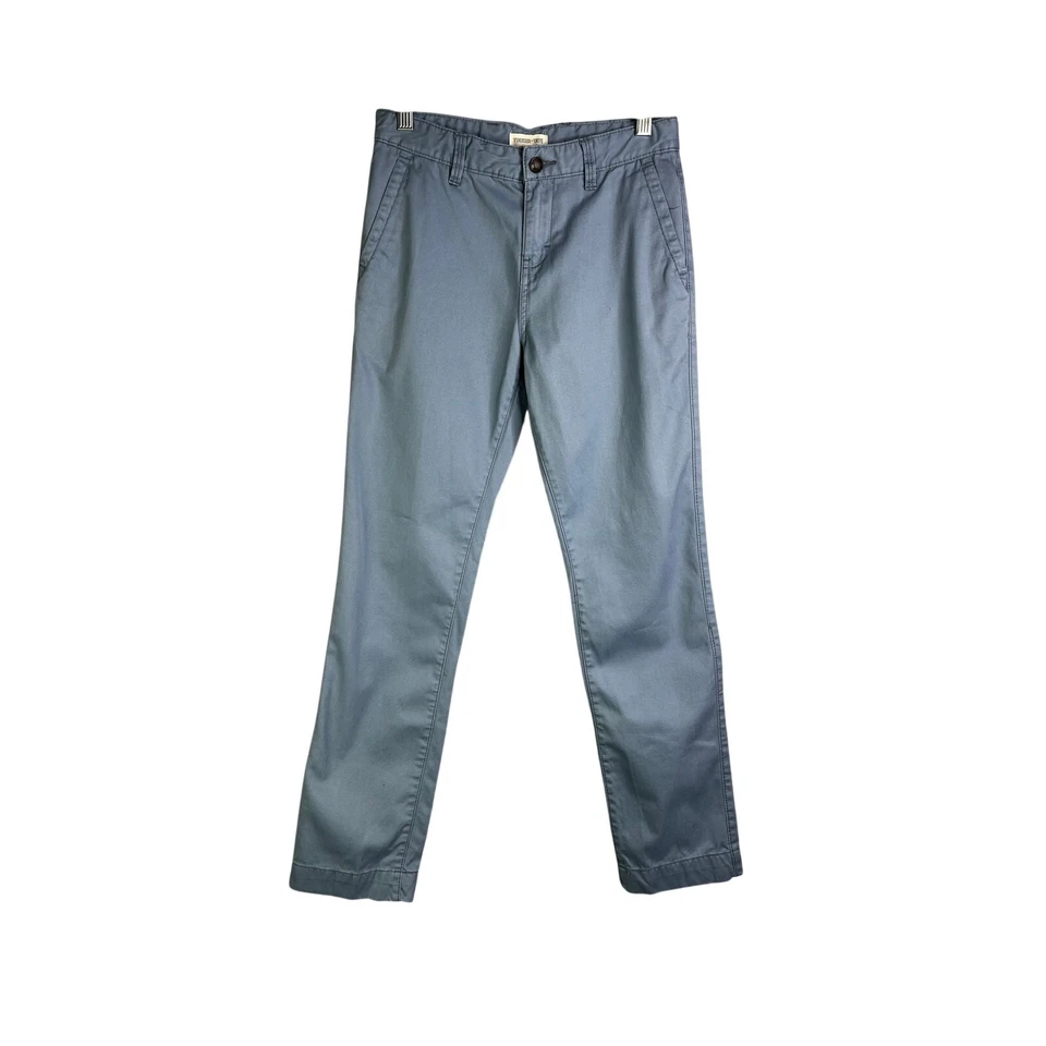 Pantalones chinos Tucker + Tate para niños 14 azul claro frente plano clásicos Foto 1 de 4