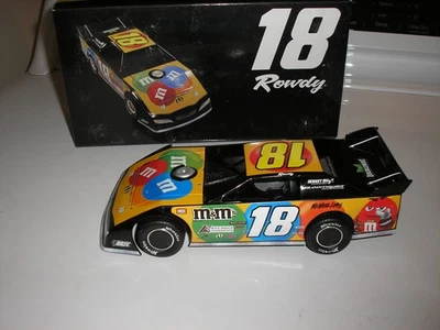 BONITO ADC #18 2011 Kyle Busch Rowdy M&M's Prelude último modelo coche de tierra envío gratuito Foto 1 de 4