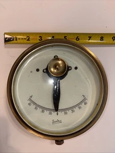 VTG Sestrel Ship Clinometer Nautical Brass Instrument PREOWNED - Picture 1 of 10