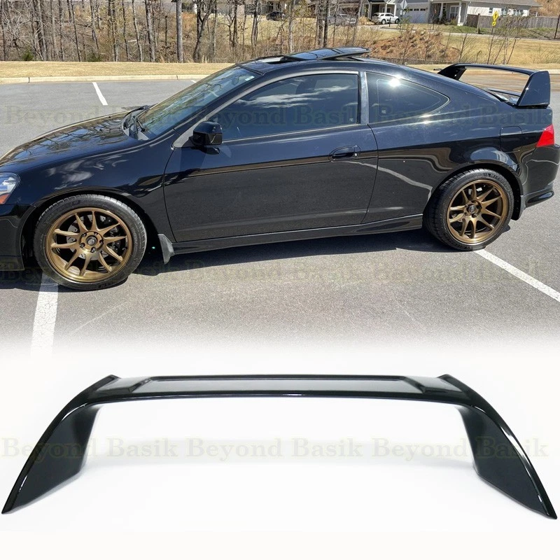 2002 2003 04 2005 2006 Acura RSX DC5 Type R Style GLOSS BLACK Rear Spoiler Wing Foto 1 de 4