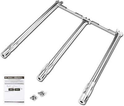 MARKENLOS NEU Edelstahl Brenner 69787 für Weber Spirit E310 S310 E320 S320