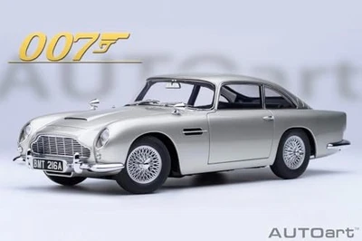 AUTOart 1/18 Aston Martin DB5 007/Goldfinger Bond Car prodotto completo 70296 - Immagine 1 di 4