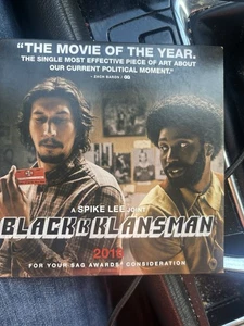 Black Klansman FYC 2018 DVD For Your Consideration - Award Screener - Picture 1 of 2