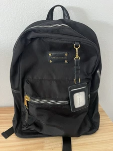 Damenrucksack Adrienne Vittadini schwarz 15 x 14 " verstellbare Träger - Bild 1 von 7