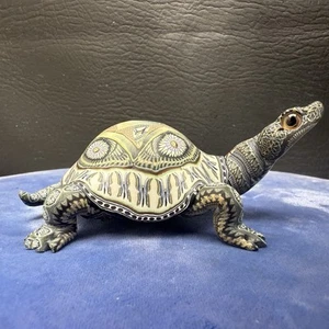 Jon Stuart Anderson Mama Turtle FIMO Creation Polymer Clay 4-1/2" Dragonfly Back - Picture 1 of 12