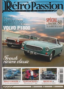 RETRO PASSION N°243 VOLVO P1800 / MERCEDES 600 / SPECIAL TRACTION A 80 ANS - 7A - Picture 1 of 3