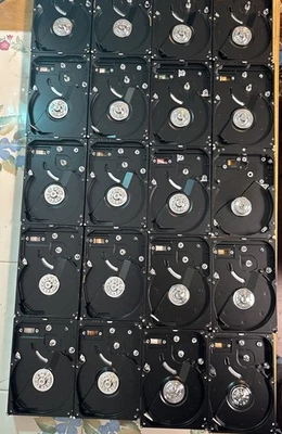 Lot 20 7200k RPM Spindle Motors In Aluminum Hard Drive Casing Assorted Robotics - Image 1 of 4