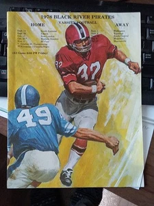 Vintage 1978 Medina County Ohio Black River Pirates Football Programm - Bild 1 von 5