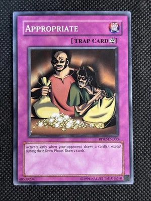 YuGiOh! - Appropriate RP02-EN008 Common Unlimited Edition Near Mint - Image 1 of 2
